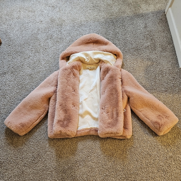 Golden Goose Tsubaki Faux Fur In Pink Size XS - Picture 5 of 12